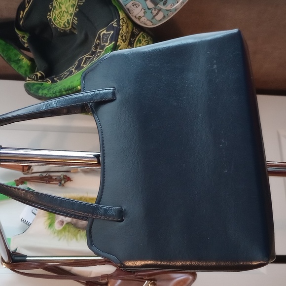 Navy blue handbag - Picture 4 of 8